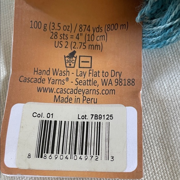 Cascade Alpaca Lace Yarn - Picture 3 of 4